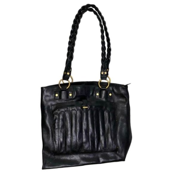 Cleo & Patek | Bags | Cleo Patek Black Leather Shoulder Bag | Poshmark